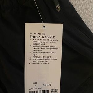 lululemon athletica Shorts - Tracker LR Short 4” lululemon athletica Shorts - Tracker LR Short 4”